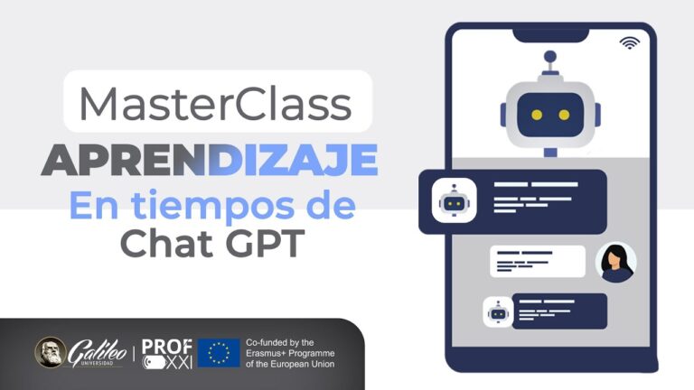 Master Class “Aprendizaje en tiempos de Chat GPT”