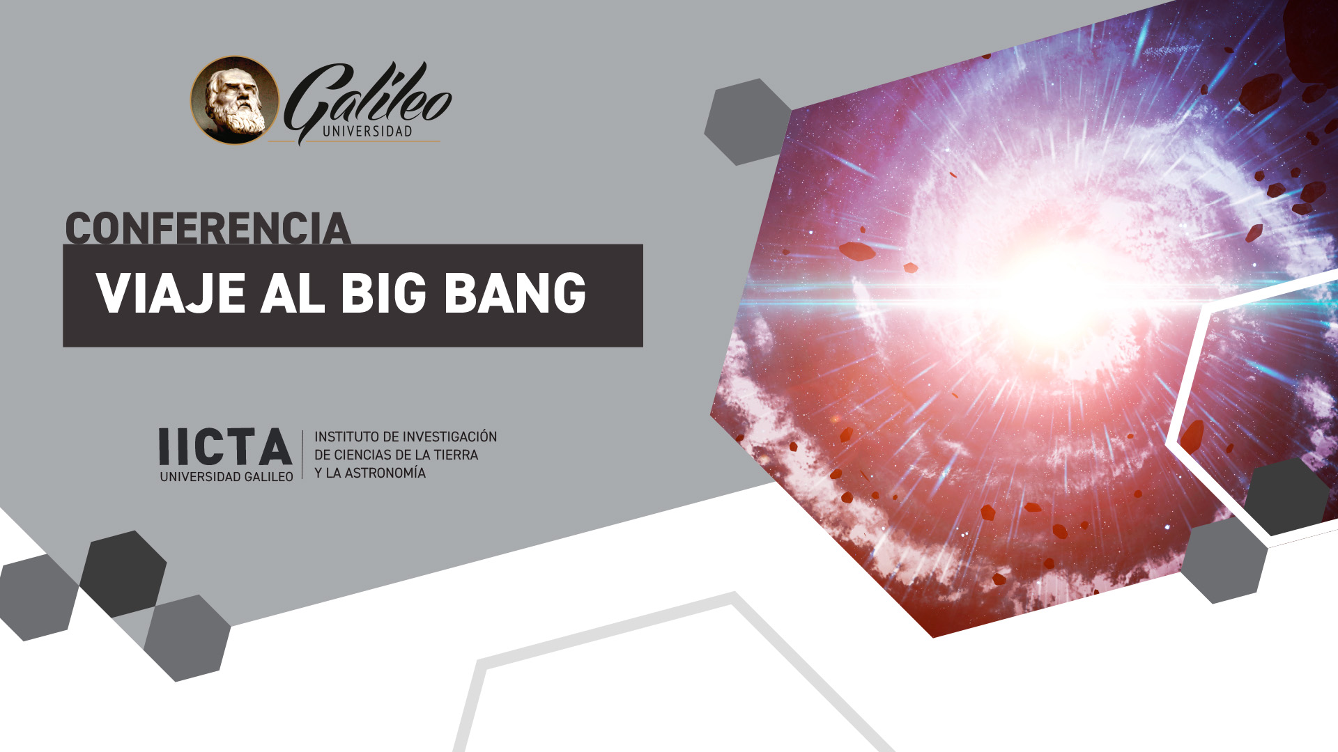 Conferencia “Viaje al Big Bang”